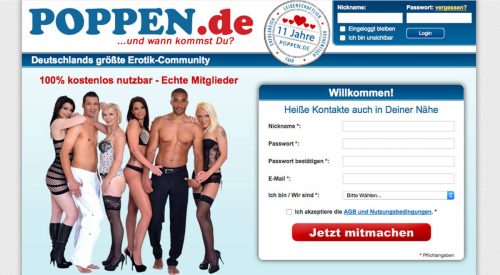 Poppen Webseite